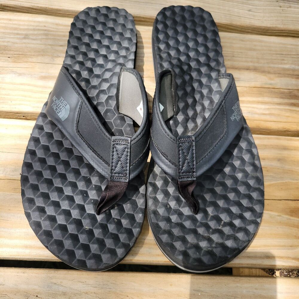 The North Face Men’s Black Base Camp Flip-Flop’s Il Thongs Size US 11